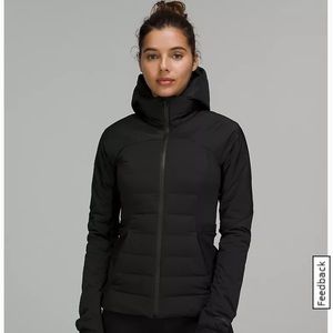 Brand new Lululemon jacket size 8 with tags ! (Down for it all).